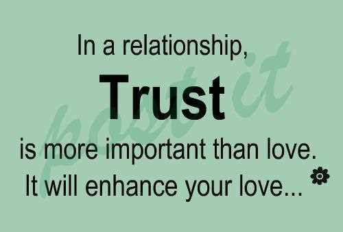 Trust In Relationship Quotes
 FAMOUS QUOTES ABOUT TRUST IN RELATIONSHIPS image quotes at