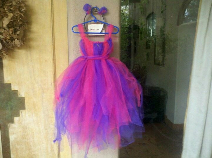 Tulle Dress Toddler DIY
 DIY tulle costumes Cheshire cat tutu dress