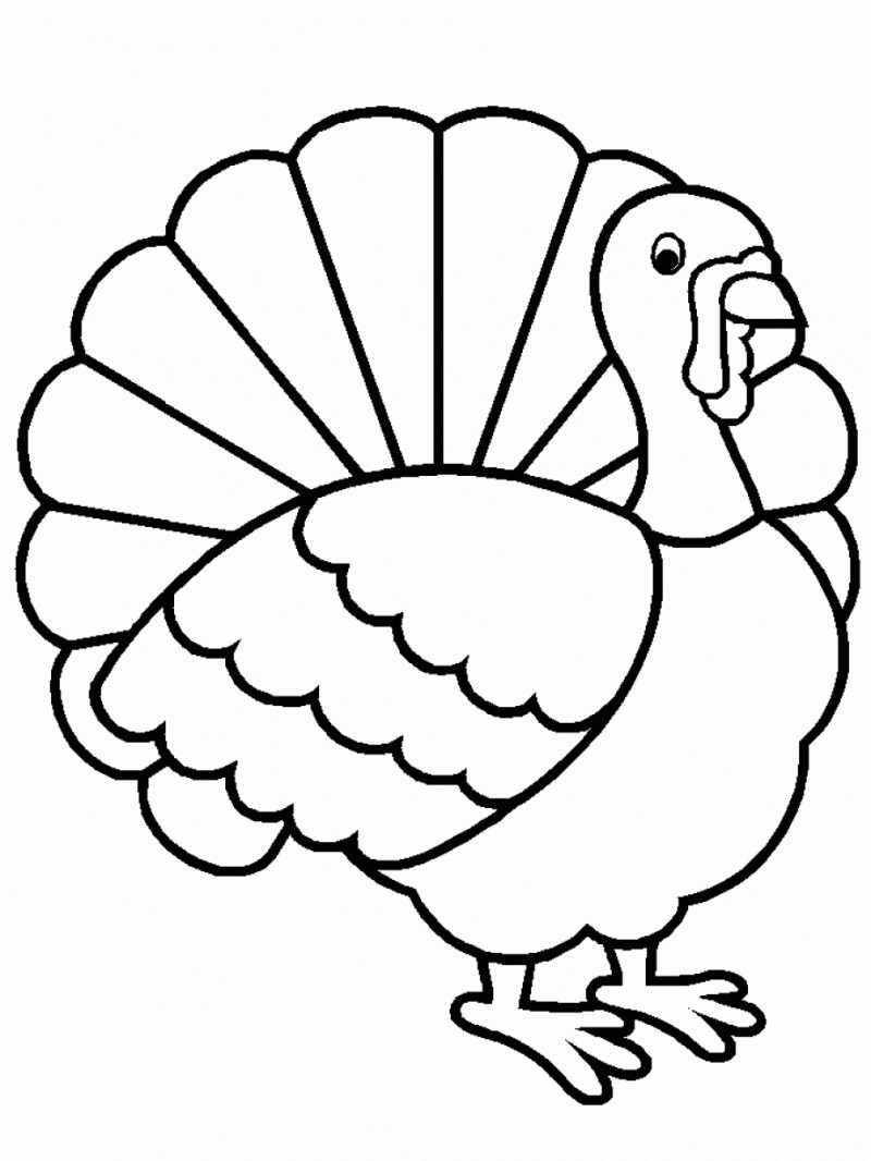 Turkey Printable Coloring Pages
 Thanksgiving Day Printable Coloring Pages Minnesota Miranda