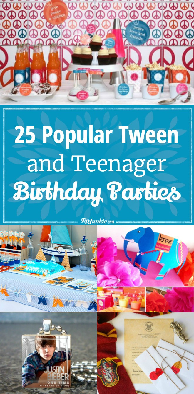 Tween Birthday Party Themes
 25 Popular Tween and Teenager Birthday Parties – Tip Junkie