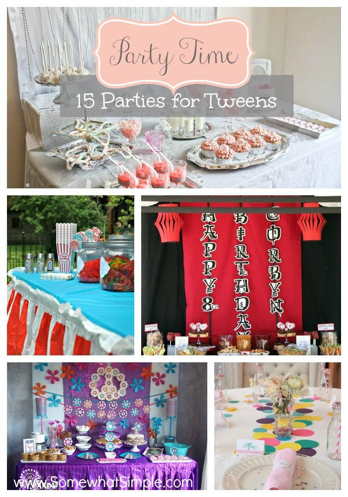 Tween Birthday Party Themes
 Tween Party Ideas Chopped Party Parties