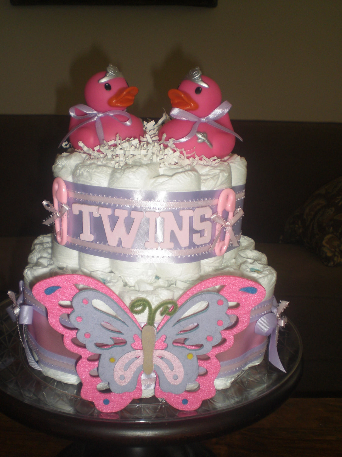 Twin Baby Shower Gift Ideas
 Twins Diaper Cakes baby shower t or by