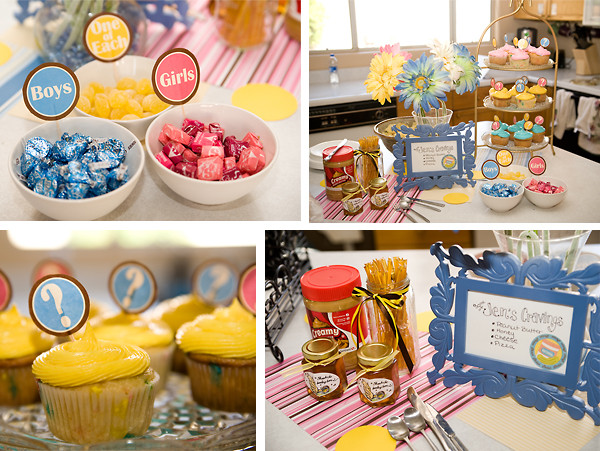 Twins Gender Reveal Party Ideas
 Nothings and Notions from my Noodle Twin Gender Reveal Party