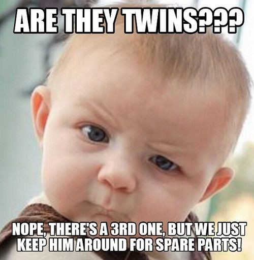 Twins Quotes Funny
 21 Funny Twin Quotes and Sayings with