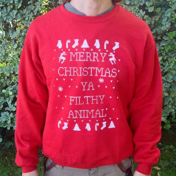 Ugly Christmas Sweater Quotes
 Home Alone Quotes Filthy Animal QuotesGram