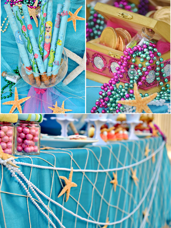 Under The Sea Mermaid Party Ideas
 Under The Sea Mermaid Birthday Party Party Ideas
