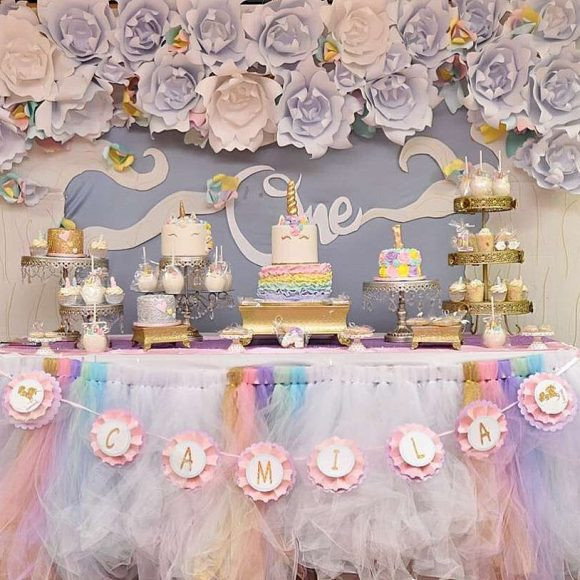 Unicorn 1St Birthday Party Ideas
 The 13 Most Popular Girl 1st Birthday Themes