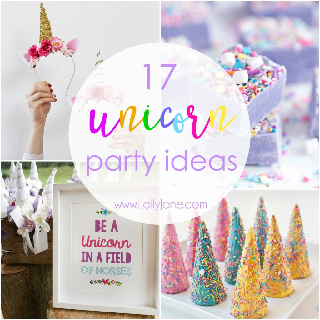 Unicorn Birthday Party Decorations Ideas
 17 Unicorn Party Ideas To Throw The Ultimate Unicorn Party