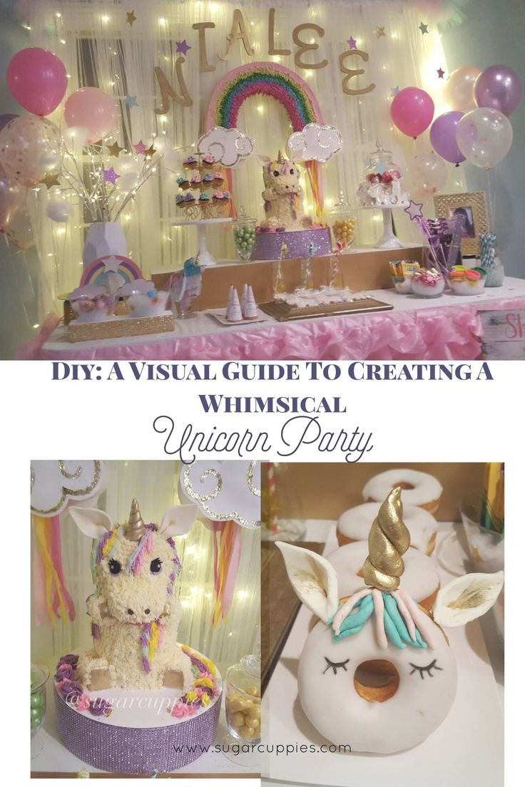 Unicorn Birthday Party Ideas Diy
 Best 25 Unicorn birthday parties ideas on Pinterest