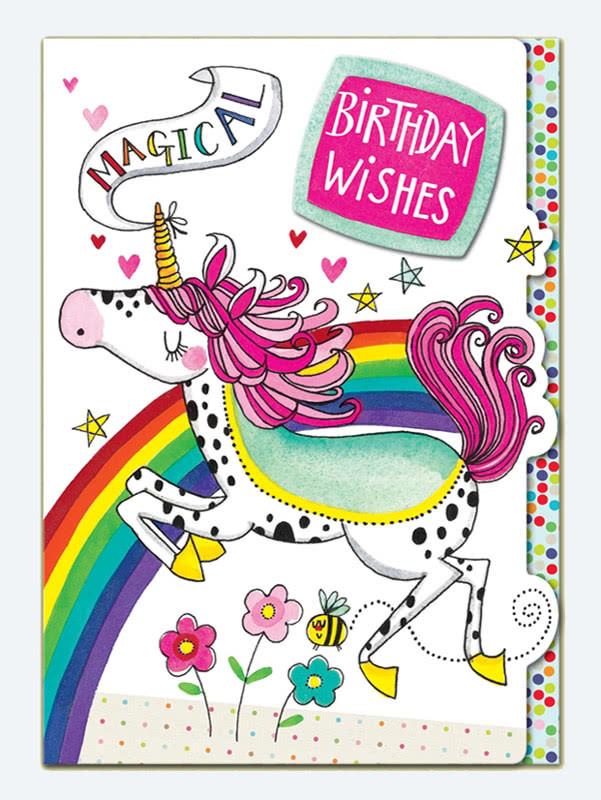 Unicorn Birthday Wishes
 Rachel Ellen Unicorn Birthday Wishes £2 45