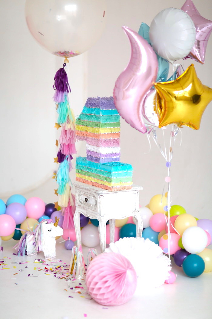 Unicorn Ideas For Party
 Kara s Party Ideas Sweet Pastel Unicorn Birthday Party