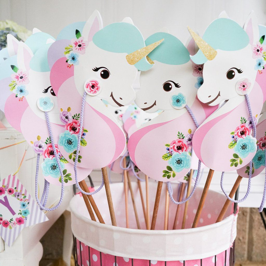 Unicorn Party Ideas Diy
 20 magical unicorn birthday party ideas