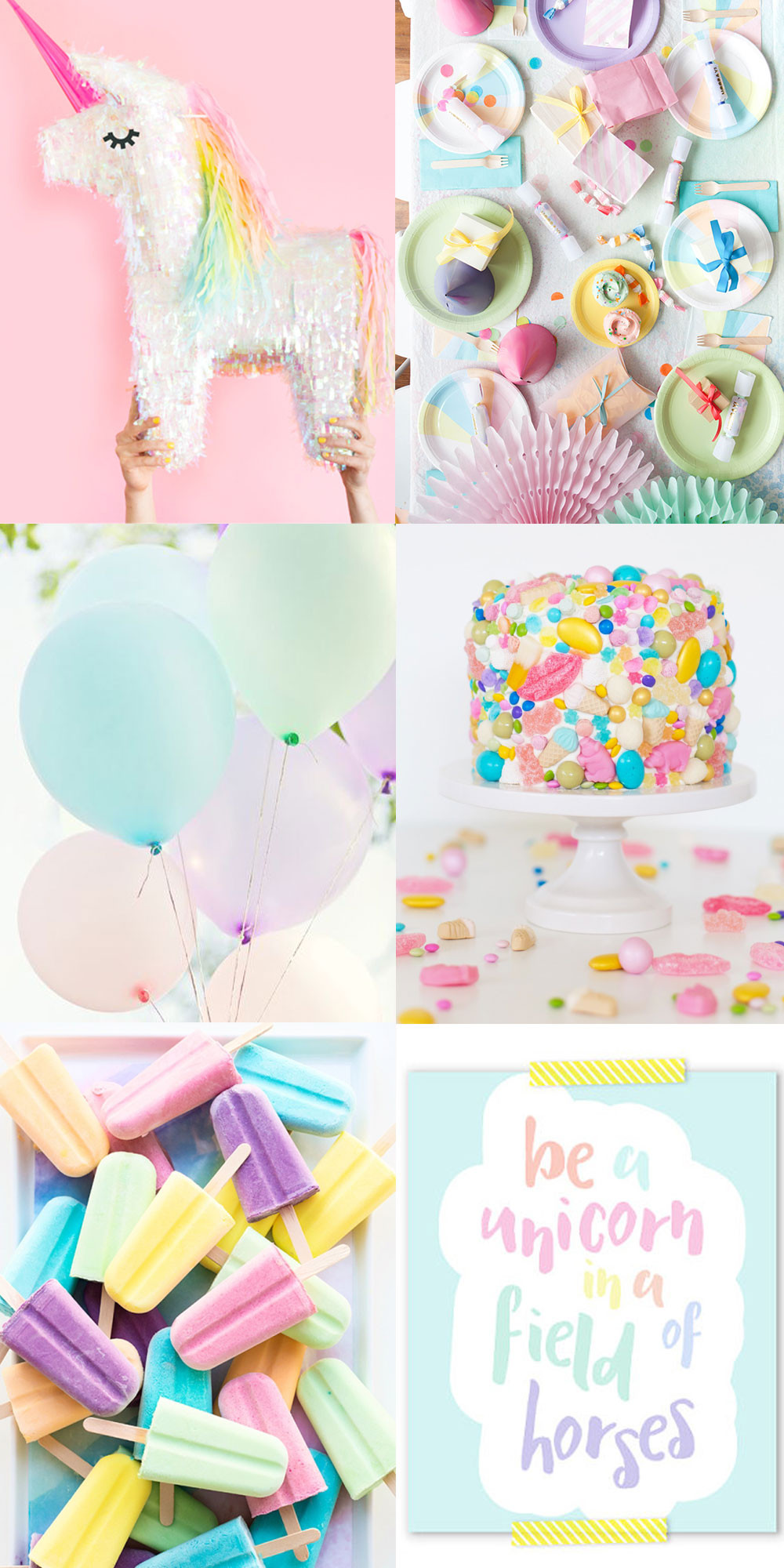 Unicorn Party Ideas
 UNICORN PARTY INSPIRATION Tell Love and Party