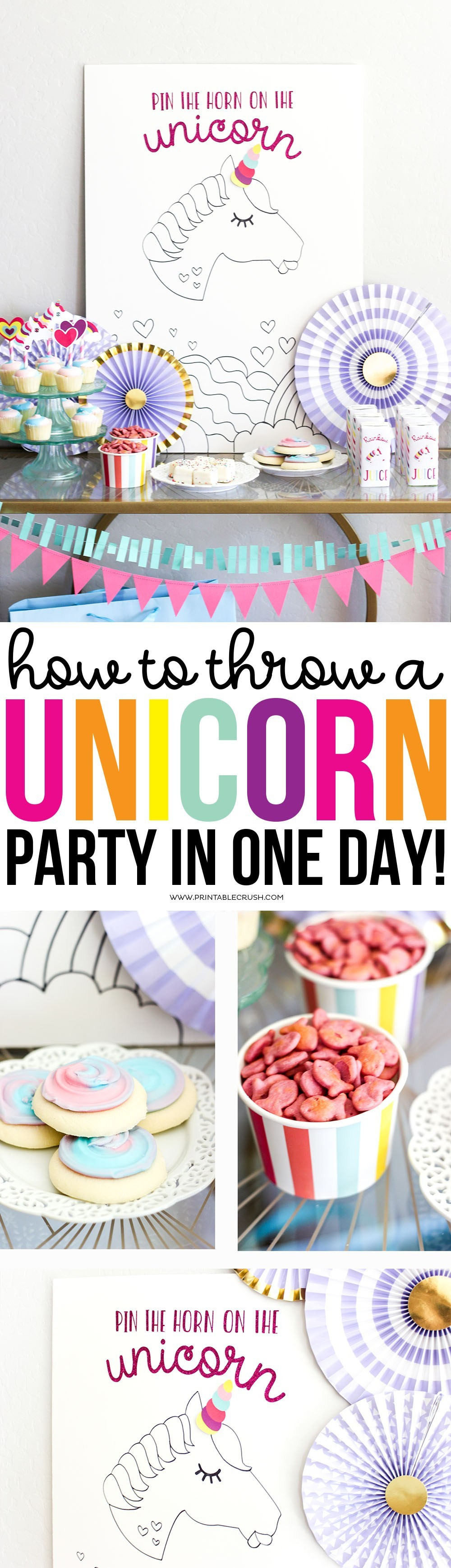 Unicorn Party Ideas On A Budget
 Unicorn Party Supplies Throw a Bud Friendly Unicorn Party
