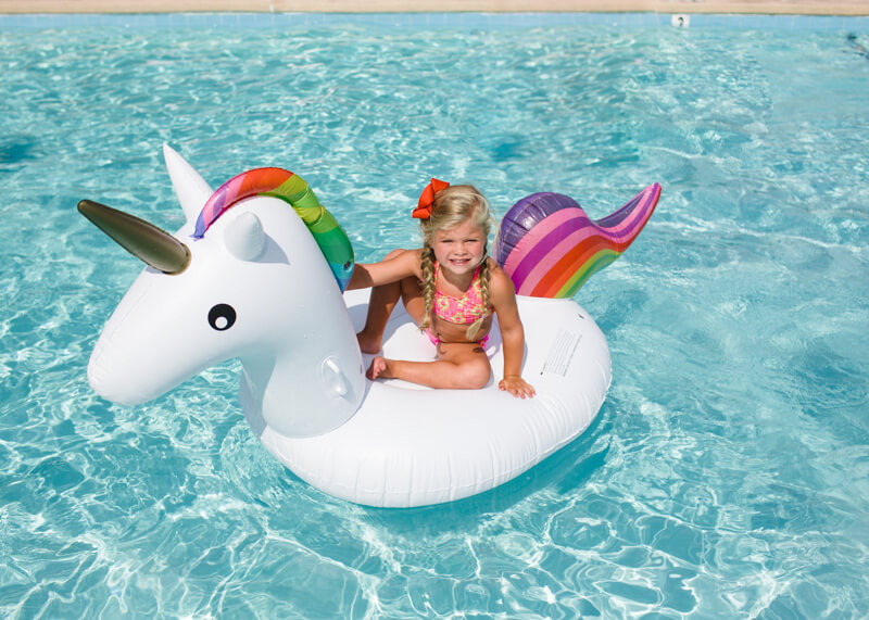 Unicorn Pool Party Ideas
 Unicorn & Rainbow Party The Southern Style Guide