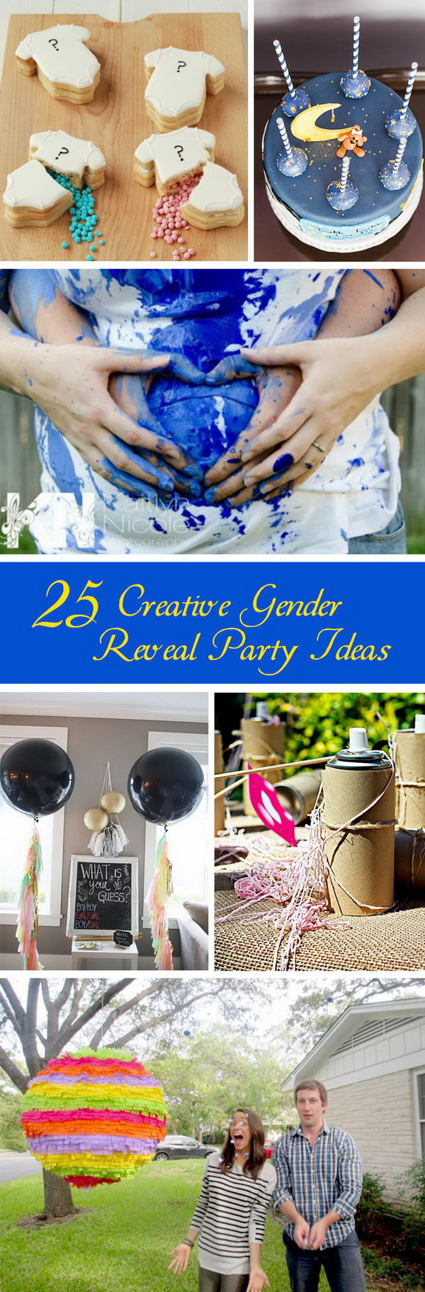 Unique Baby Gender Reveal Party Ideas
 25 Creative Gender Reveal Party Ideas Hative