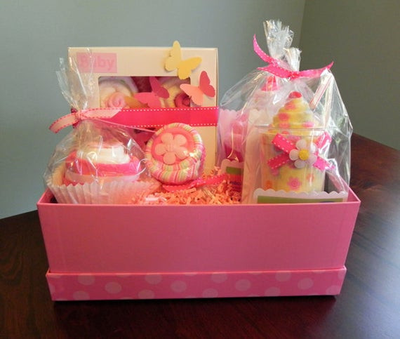 Unique Baby Girl Gift Ideas
 BabyBinkz Gift Basket Unique Baby Shower Gift or Centerpiece