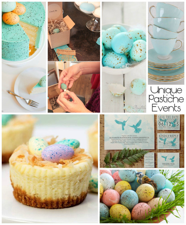 Unique Engagement Party Ideas
 Speckled Blue Egg – Spring Engagement Party Ideas