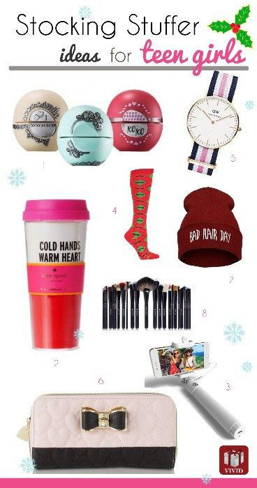 Unique Gift Ideas For Girls
 Top 10 Stocking Stuffer Ideas for Teen Girls