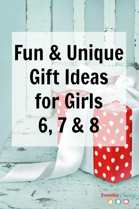 Unique Gift Ideas For Girls
 Fun & Unique Gift Ideas Girls Ages 6 7 8