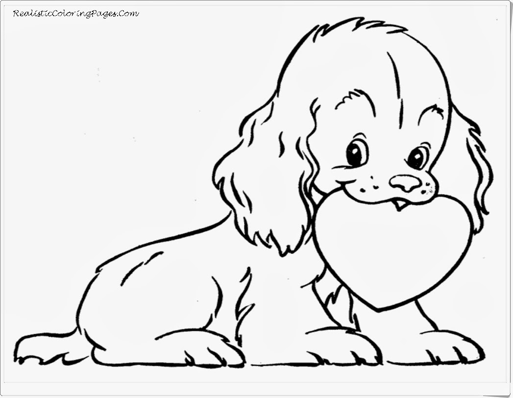 Valentine Coloring Pages For Girls
 Valentine Animal Coloring Pages