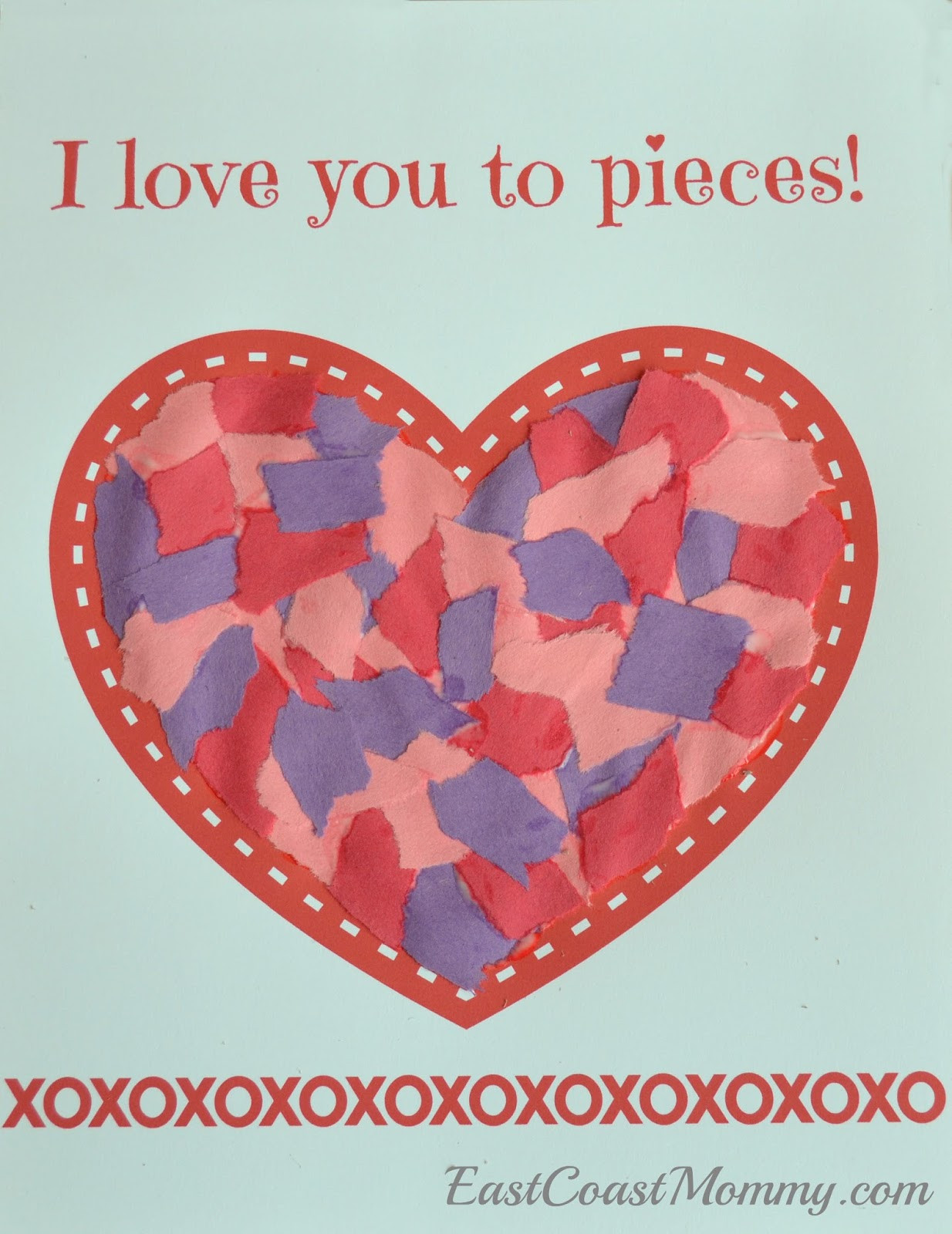 Valentine Day Crafts For Preschoolers Easy
 East Coast Mommy Simple Valentine s Day Craft for