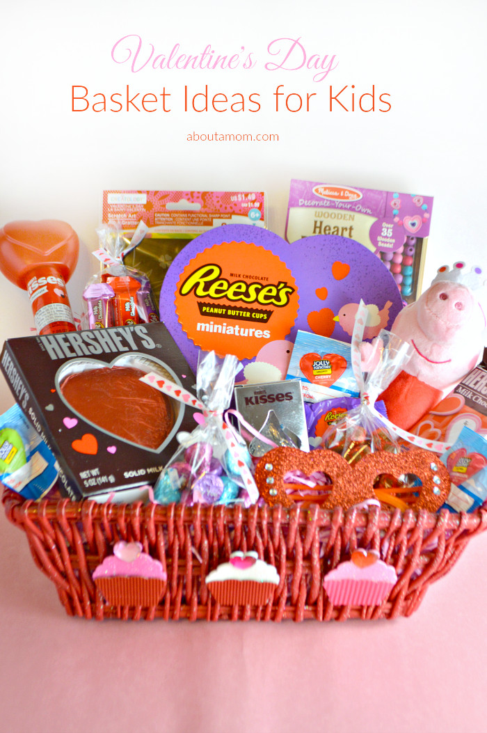 Valentine Day Gift Basket Ideas
 Valentine s Day Basket Ideas for Kids About A Mom