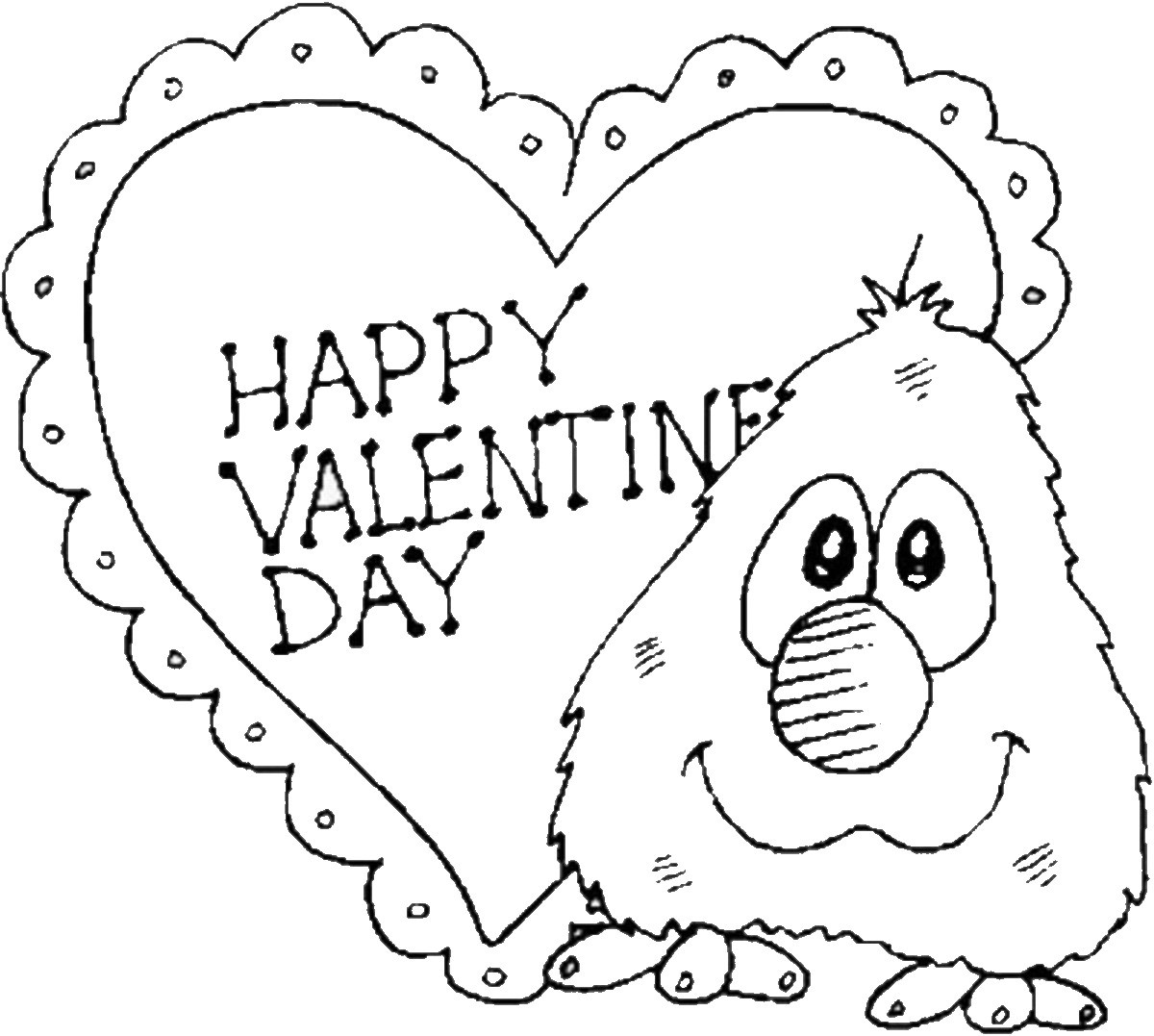 Valentine Day Printable Coloring Pages
 Valentine’s Day Coloring Pages