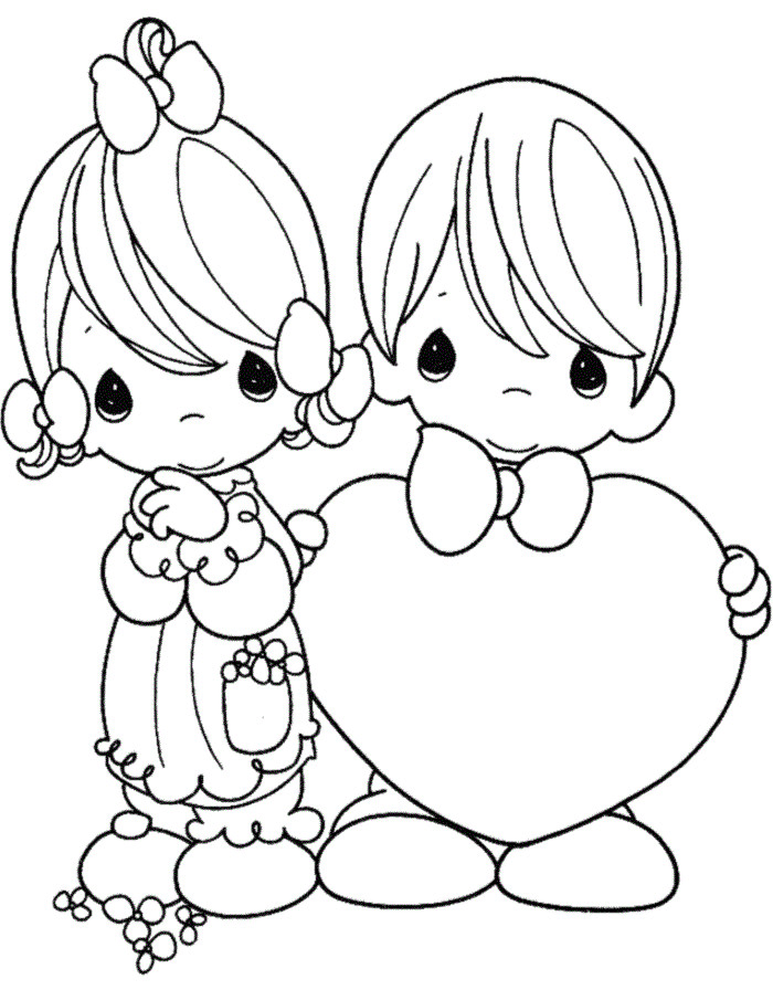 Valentine Day Printable Coloring Pages
 Free Printable Valentine Coloring Pages For Kids