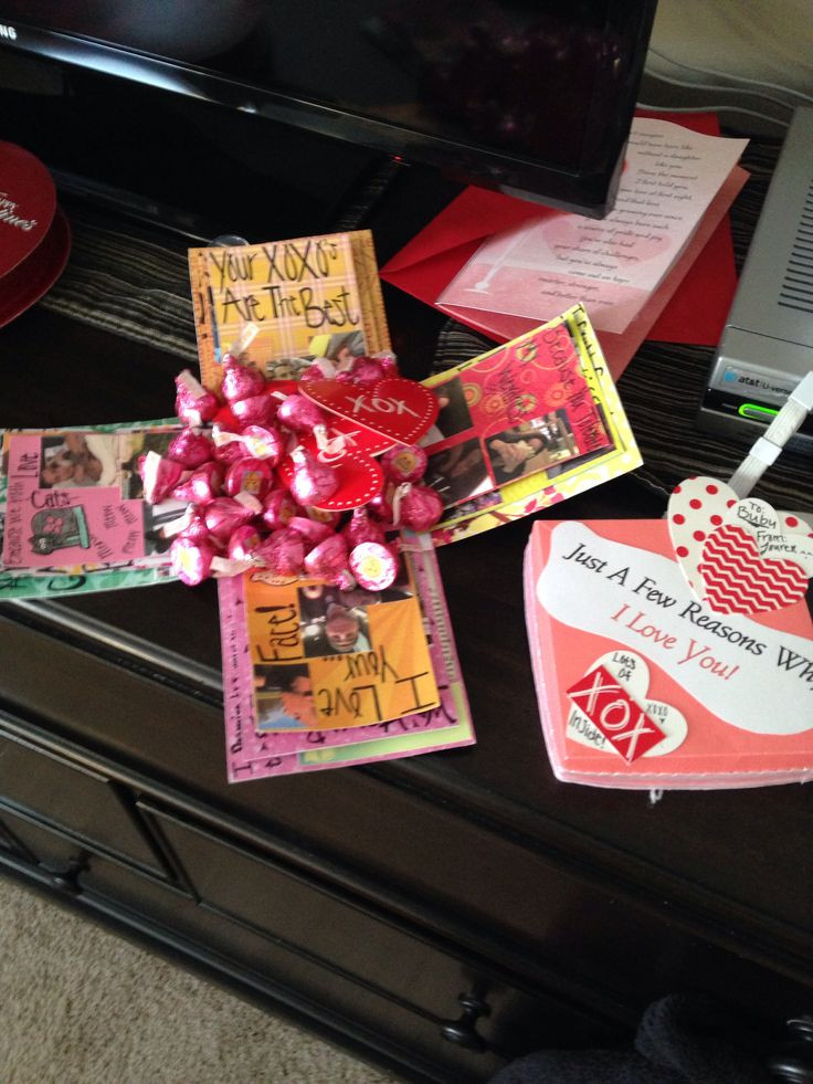 Valentine Gift Box Ideas
 My exploding box I made for my boyfriend on valentines day