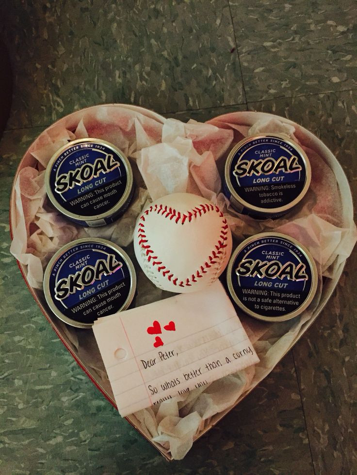 Valentine Gift Ideas For Boyfriends
 Valentine s Day t for him baseball girlfriend