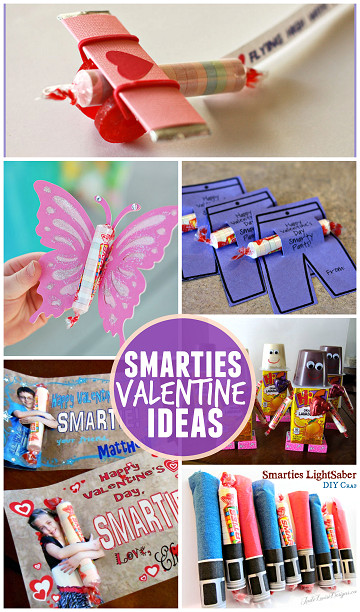 Valentine Gift Ideas For Child
 Valentine Ideas for Kids Using Smarties Candy Crafty