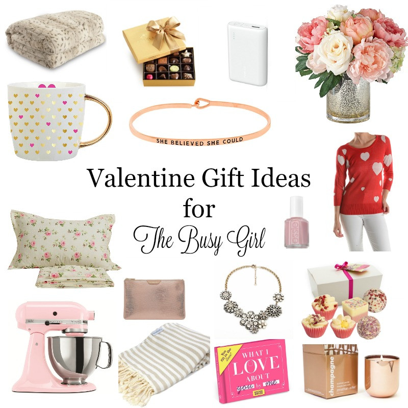 Valentine Gift Ideas For Girls
 Valentine Gift Ideas for The Busy Girl – The Crowned Goat