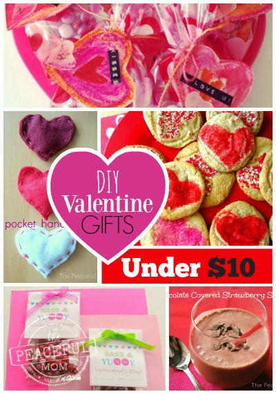 Valentine Gift Ideas For Mom
 DIY Valentine Gifts for $10 or Less The Peaceful Mom