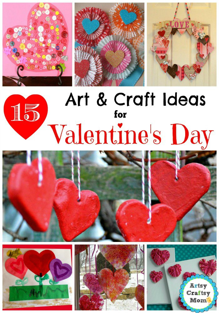 Valentine'S Day Craft Ideas For Toddlers
 15 Simple Valentine’s Day Art and Craft Ideas for Kids