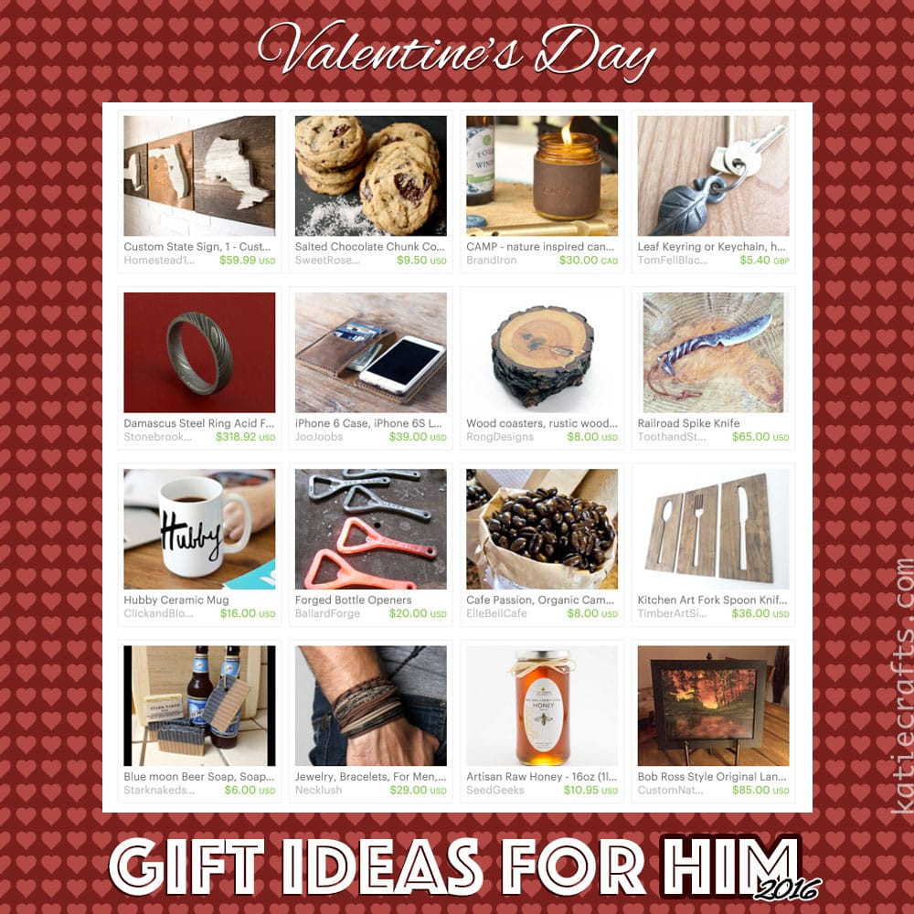 Valentine'S Day Gift Ideas For Him
 Valentine’s Day Gift Ideas For Him 2016 • Katie Crafts
