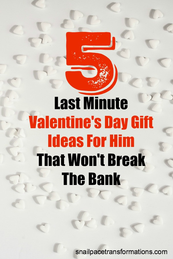 Valentine'S Day Gift Ideas For Him
 5 Last Minute Thrifty Valentine s Day Gift Ideas For Him