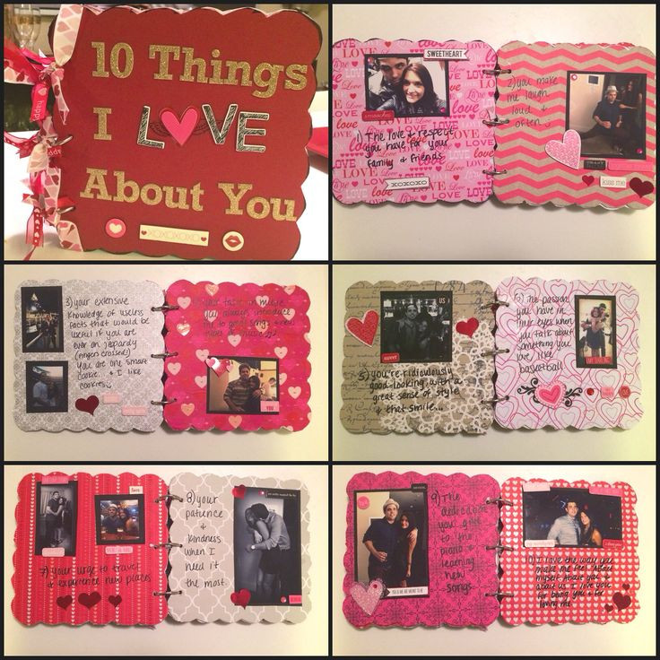 Valentine'S Day Gift Ideas For My Boyfriend
 Boyfriend Gift Idea Chipboard Scrapbook