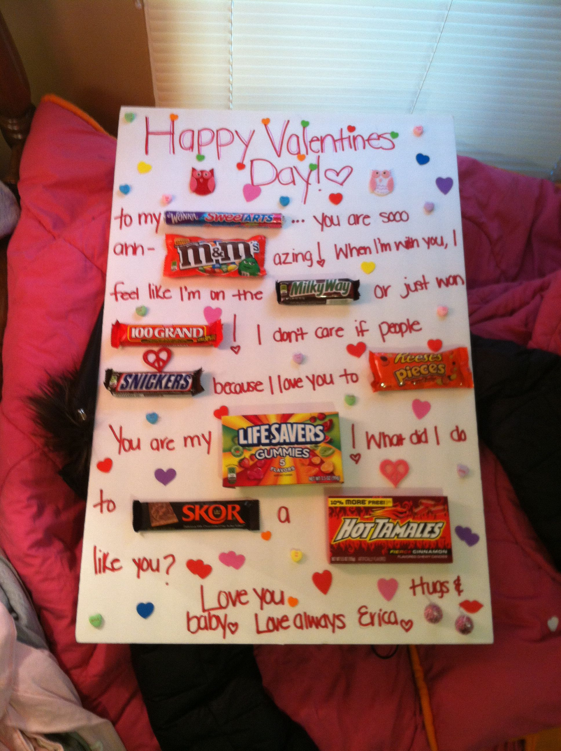 Valentine'S Day Gift Ideas For My Boyfriend
 Made for my boyfriend on valentines day