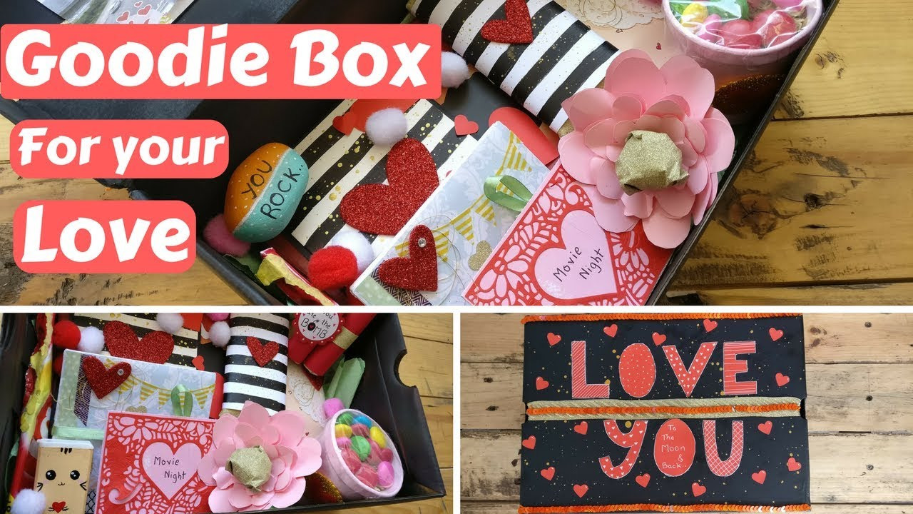 Valentine'S Day Gift Ideas For Wife
 DIY Valentine s day Birthday Gift Goo box Care package