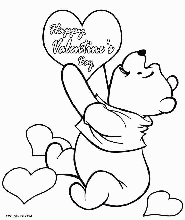 Valentines Coloring Pages For Kids
 Printable Valentine Coloring Pages For Kids