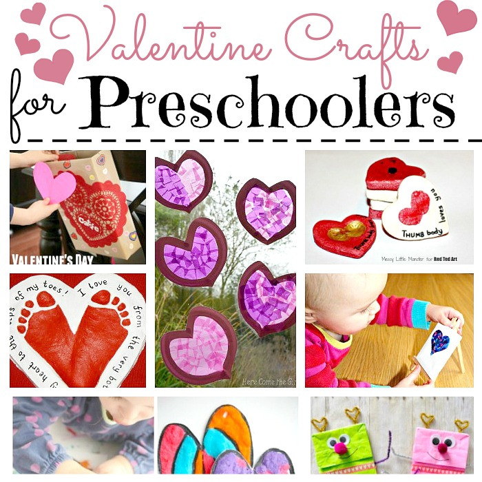 Valentines Craft Ideas For Preschoolers
 Valentine Crafts for Preschoolers Red Ted Art s Blog