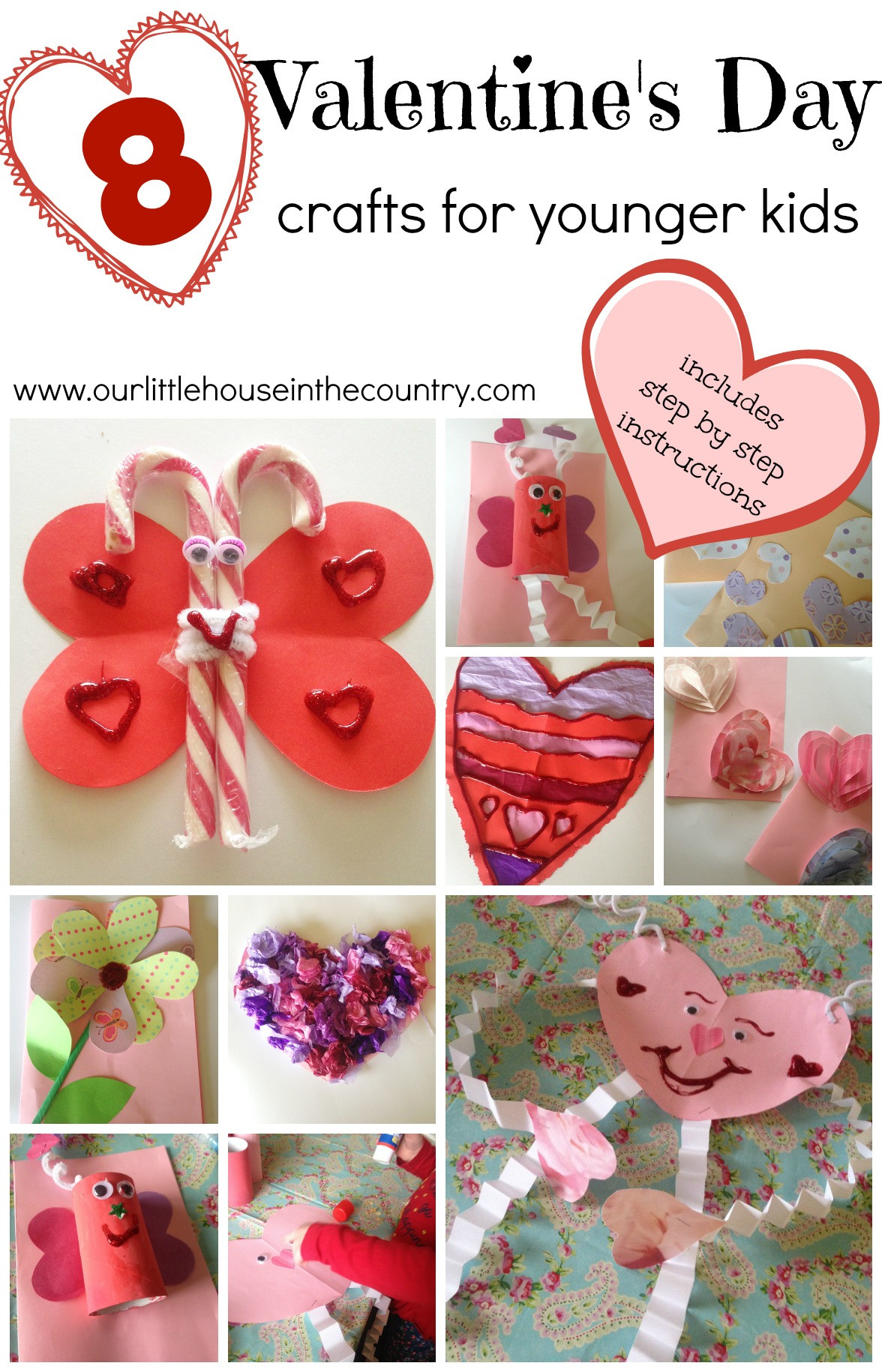 Valentines Craft Ideas For Preschoolers
 Valentine’s Day Crafts for Younger Children Preschool and