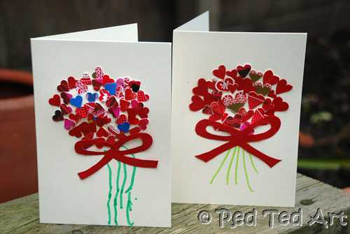 Valentines Craft Ideas For Toddlers
 Kids Craft Valentine s Handprints & Cards Red Ted Art s
