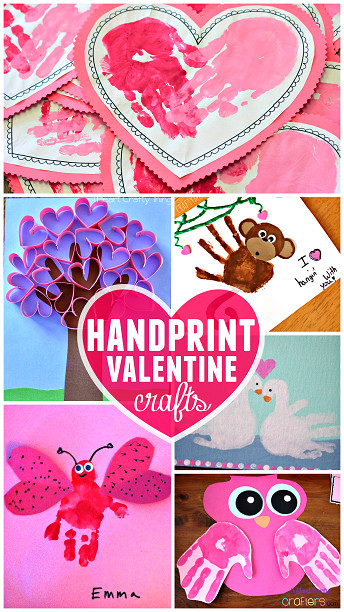 Valentines Craft Ideas For Toddlers
 Valentine s Day Handprint Craft & Card Ideas Crafty Morning
