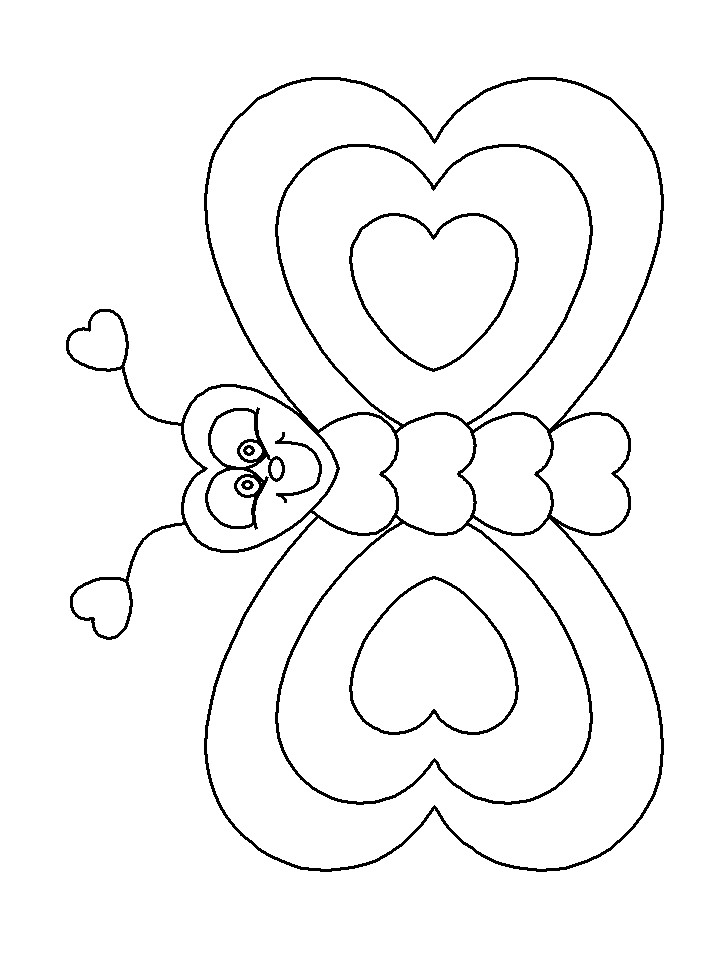Valentines Day Coloring Pages Free Printable
 40 Simple Fun Valentine s Day Craft Ideas Just for Kids