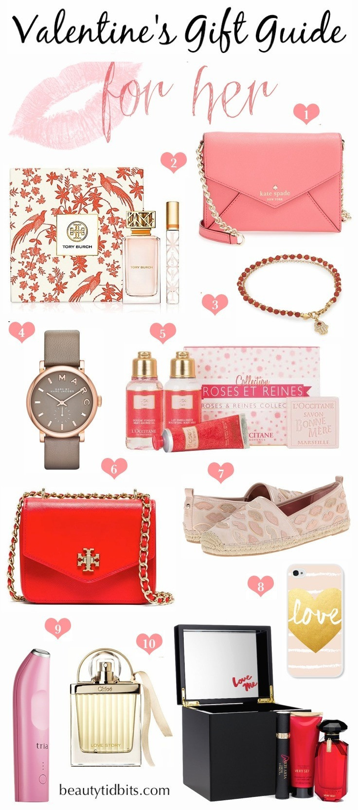 Valentines Day Gift Ideas For Her
 Valentine s Day Gift Guide For Her