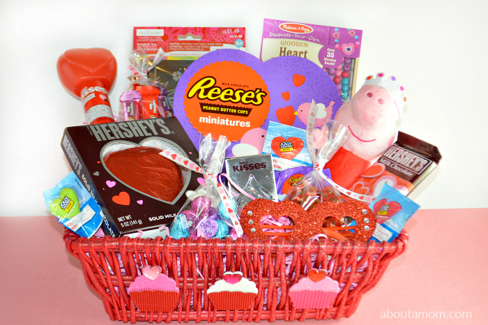 Valentines Gift Basket Ideas
 Valentine s Day Basket Ideas for Kids About A Mom