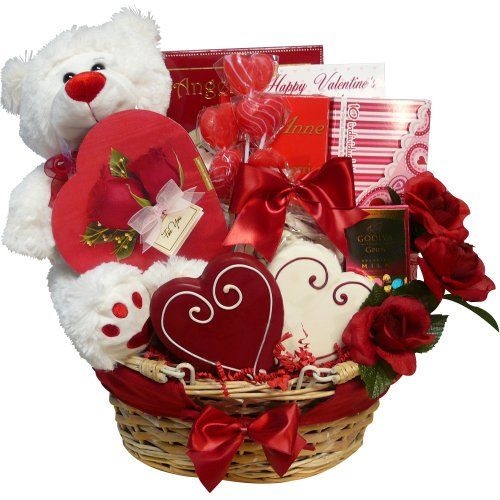 Valentines Gift Basket Ideas
 1000 ideas about Valentine s Day Gift Baskets on