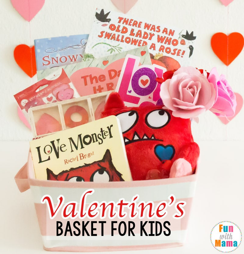 Valentines Gift Ideas For Children
 Valentines Basket Valentine s Gifts For Kids Fun with Mama